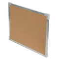 Flipside Aluminum Framed Cork Board, 18" x 24" 10210